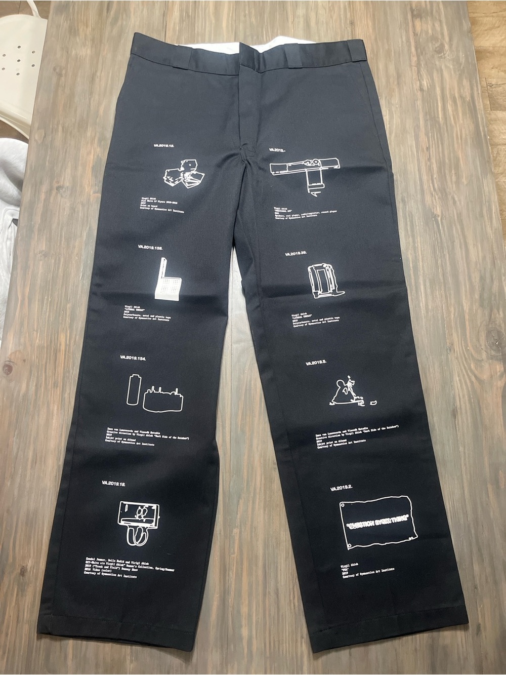 Virgil Abloh x Brooklyn Museum “Figures of Speech” Registrar Pants
